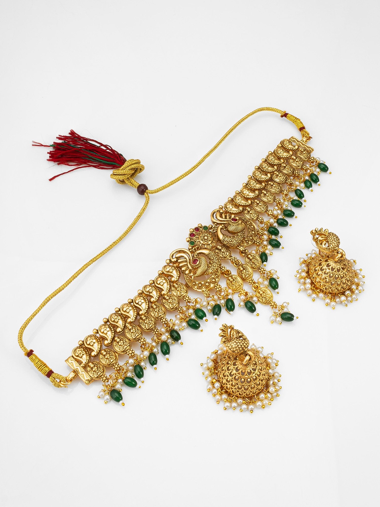 Sophisticated Gold Necklace with Earrings – The Jewelry of Your Dreams