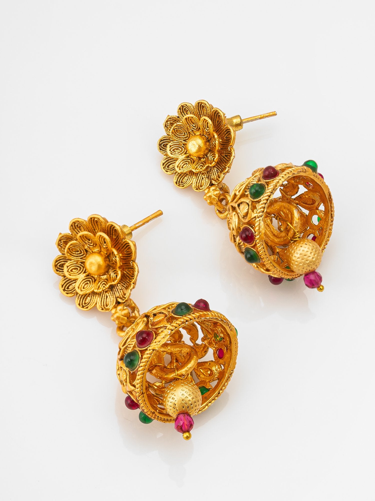 Timeless Gold Necklace and Earrings – Perfect for Every Woman