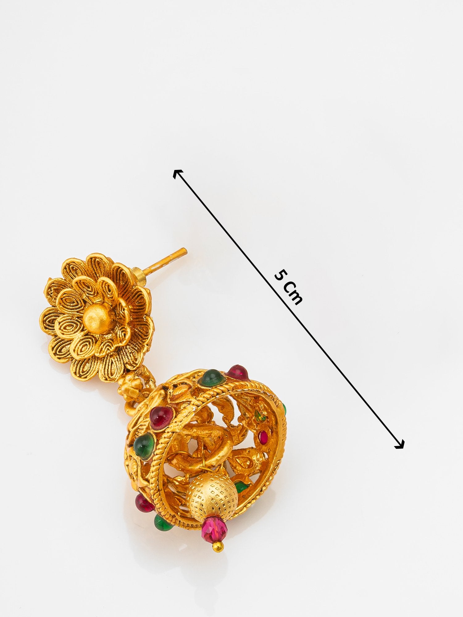 Timeless Gold Necklace and Earrings – Perfect for Every Woman