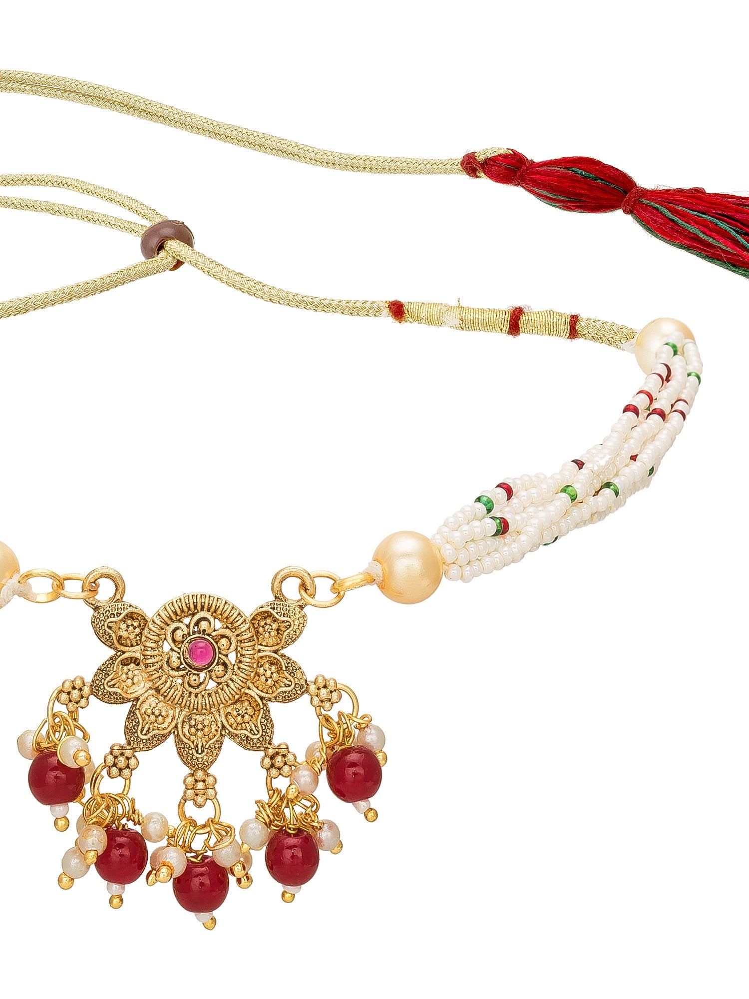 Timeless Gold Necklace and Earrings Set – Elegance Redefined