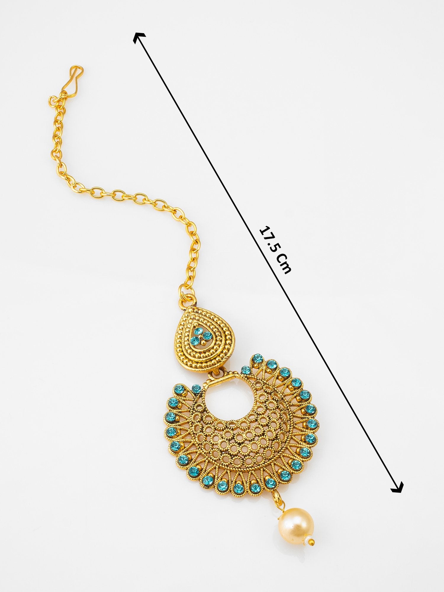 Beaded Ethnic Mangtikka – A Bohemian Touch