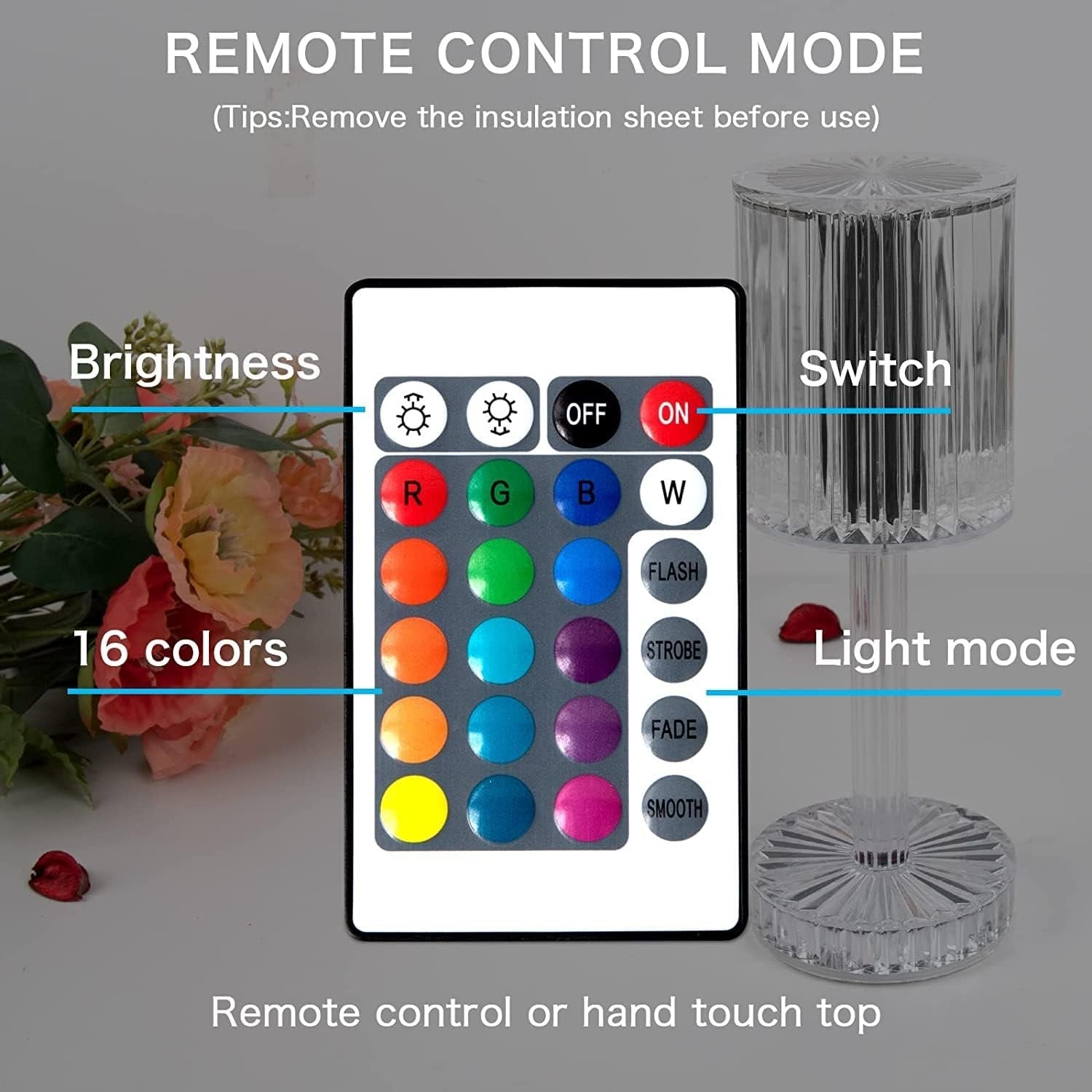 USB Crystal Diamond Table Lamp – Add Glamour to Your Space