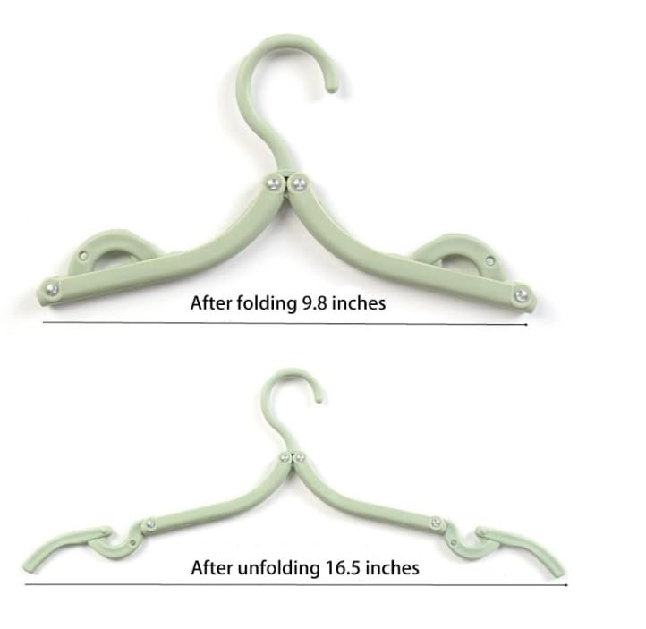 Portable Folding Clothes Hangers (Set of 1) – Convenient Travel Accessory