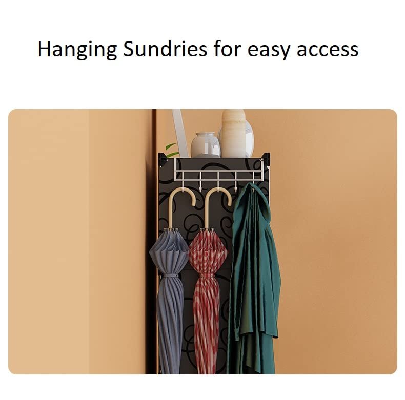 12 Door Plastic Sheet Wardrobe Storage Rack – Organize Your Space