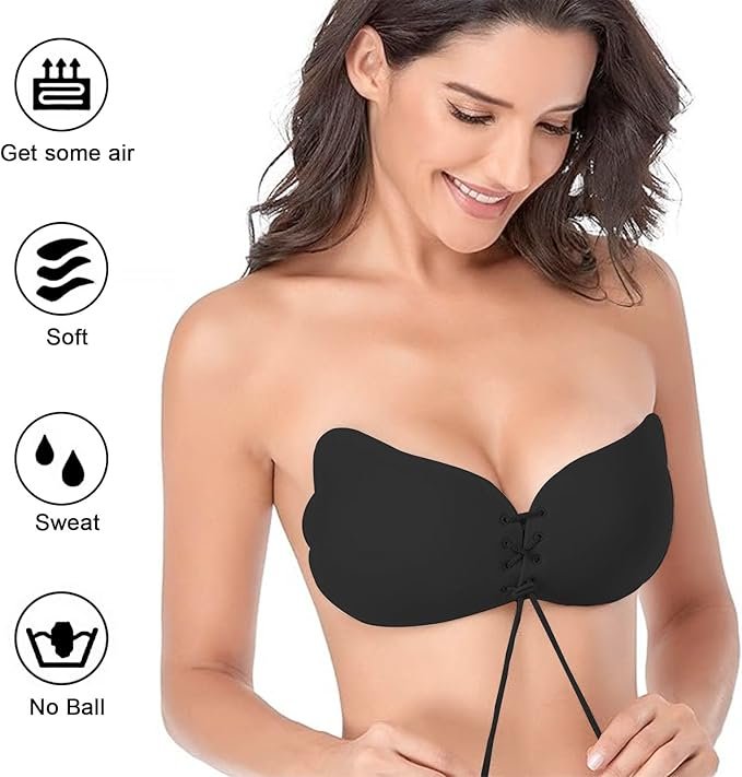 Wire-Free Stick-On Bra for Women – Confidence Without Straps