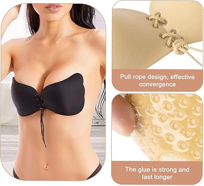 Wire-Free Stick-On Bra for Women – Confidence Without Straps