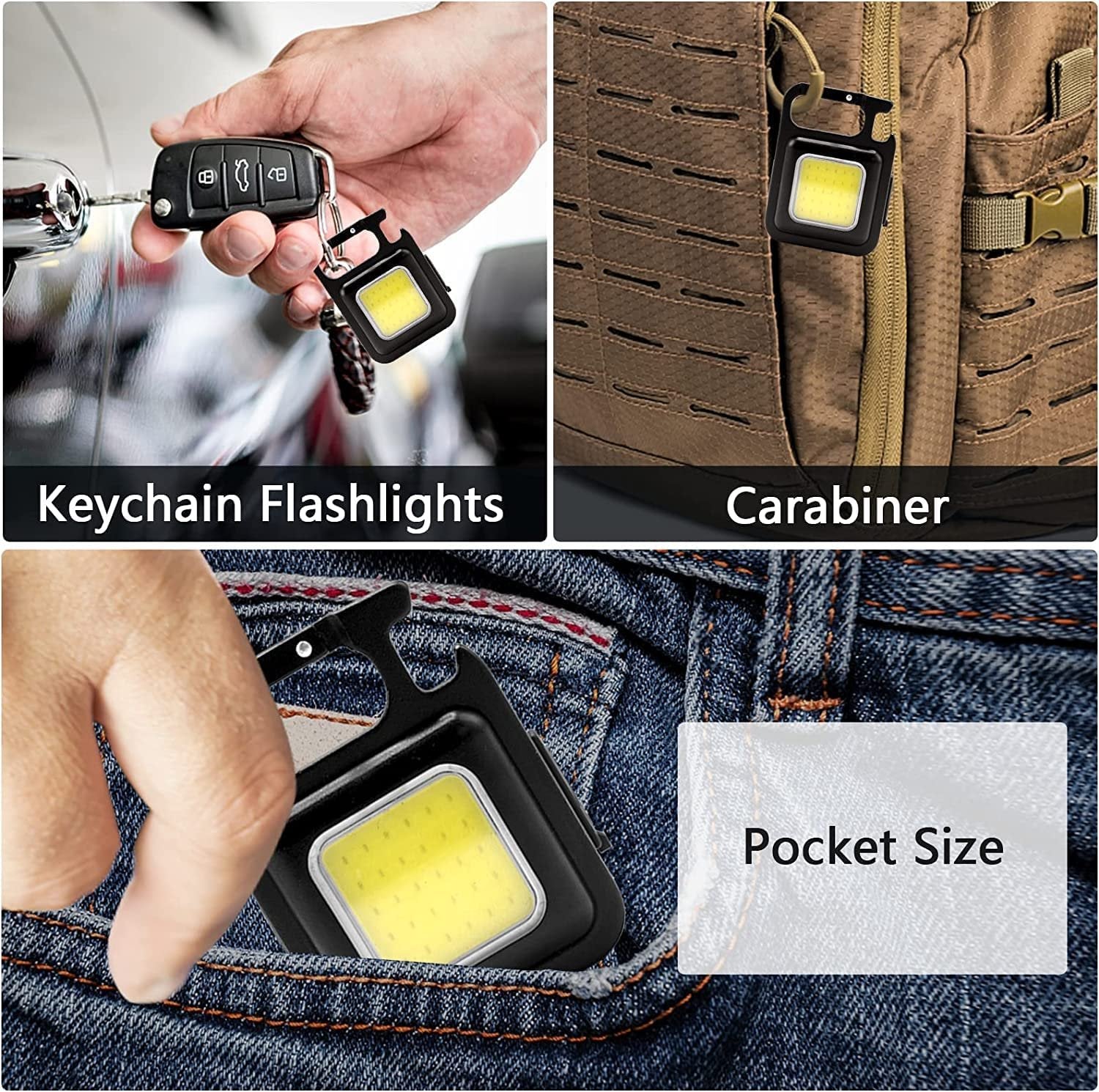 LED Keychain Flashlight – Bright, Compact, & Convenient