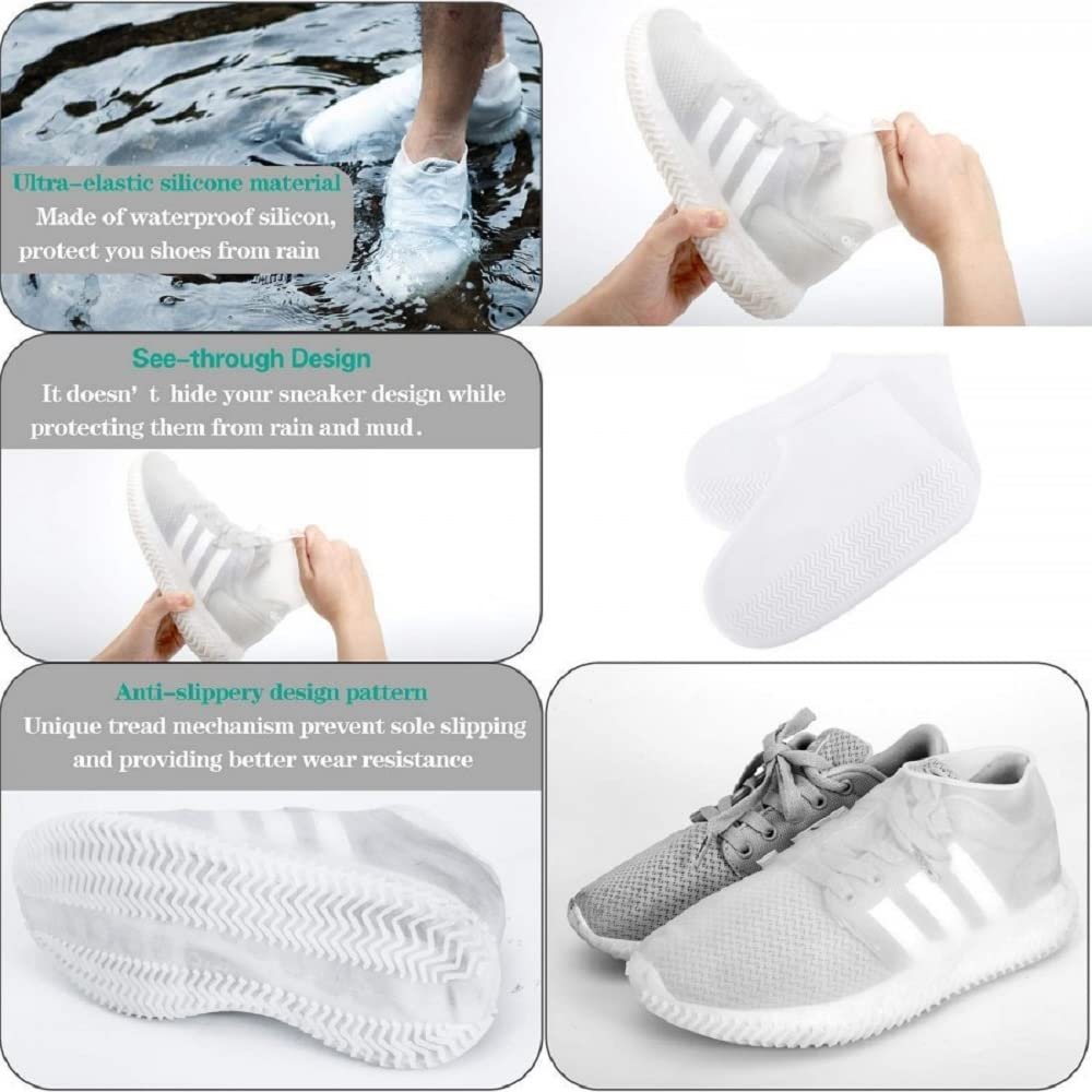 Waterproof Shoe Cover (M Size) – Keep Your Shoes Dry