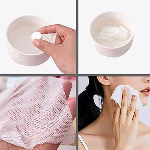 Portable Disposable Cotton Coin Tissue – Compact & Convenient