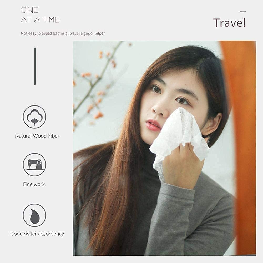 Portable Disposable Cotton Coin Tissue – Compact & Convenient