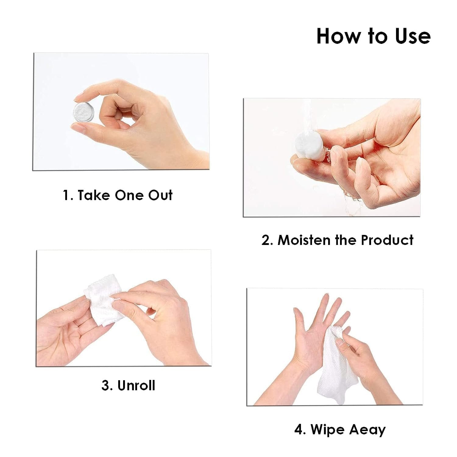 Portable Disposable Cotton Coin Tissue – Compact & Convenient