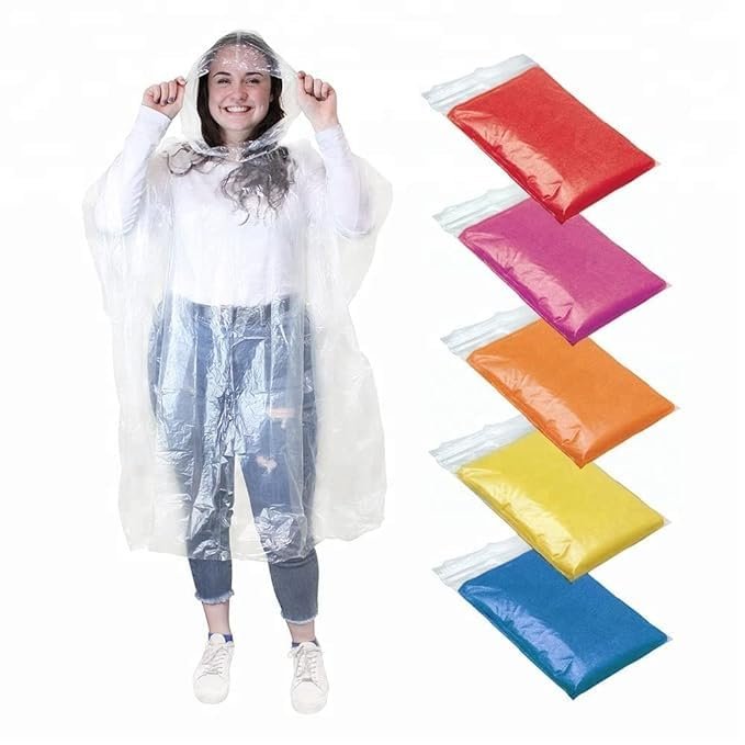 Waterproof Raincoat Disposable – Stay Dry Anytime