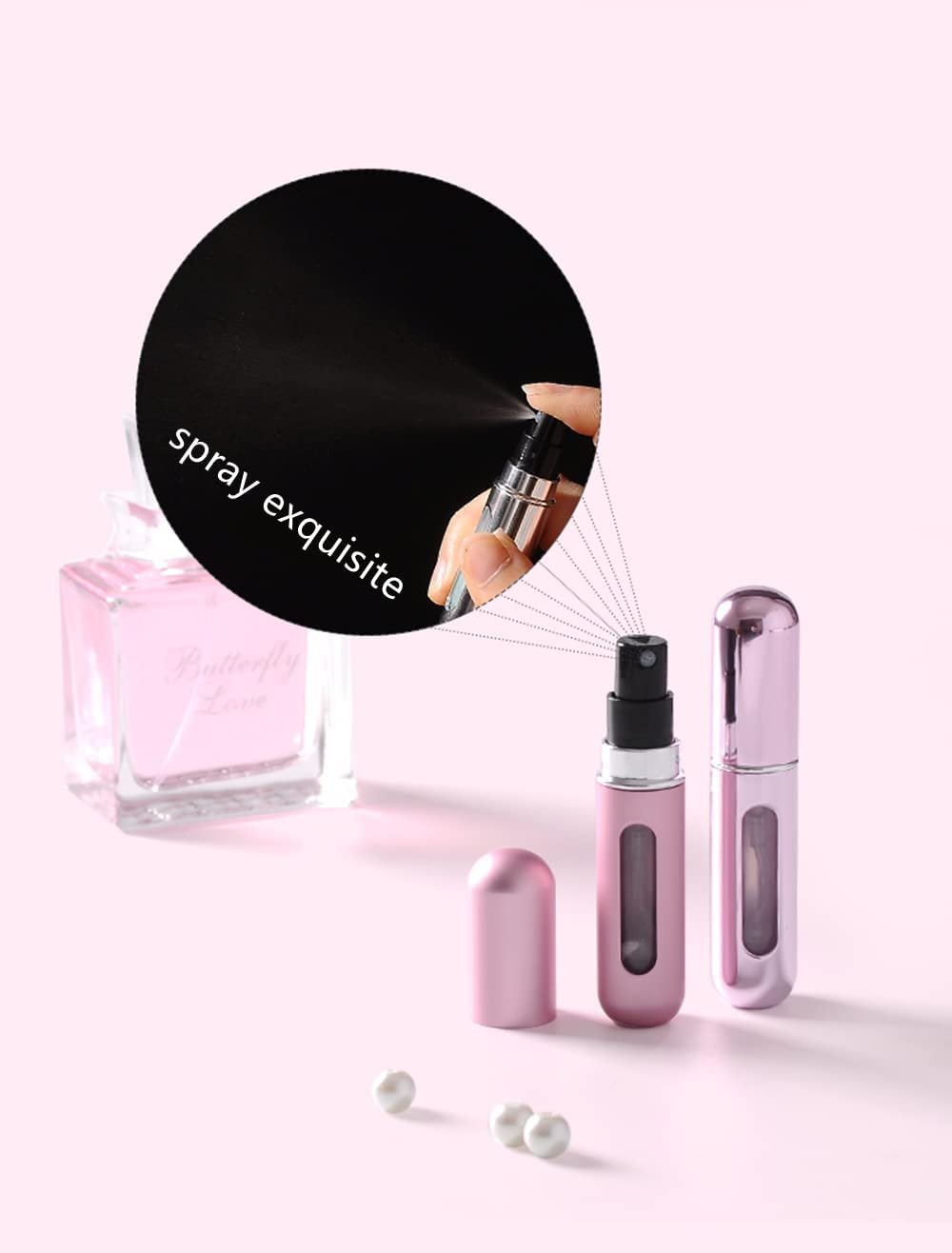 Mini Perfume Spray Bottle – Travel-Friendly Fragrance