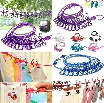  12 PC Travel Clothes Line – Quick Drying Anywhere