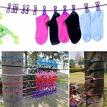  12 PC Travel Clothes Line – Quick Drying Anywhere