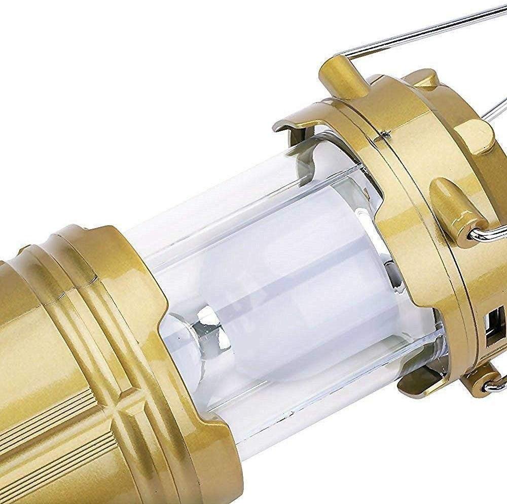 Camping Lantern Torch Solar Light – Dual-Powered Lighting