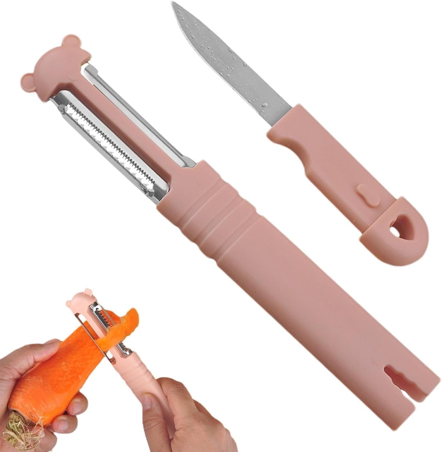 2 In 1 Kitchen Stainless Peeler – Dual-Function Convenience