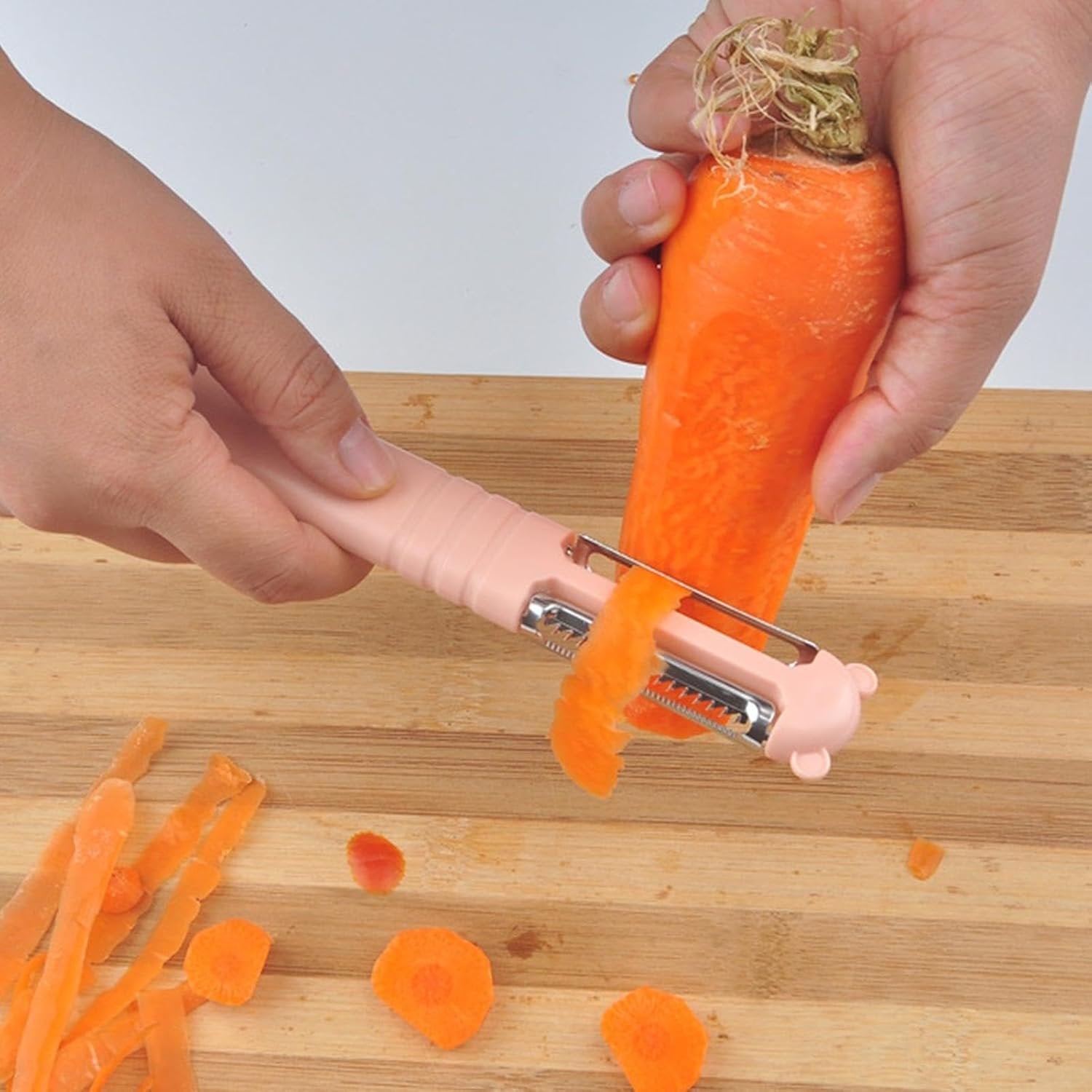 2 In 1 Kitchen Stainless Peeler – Dual-Function Convenience