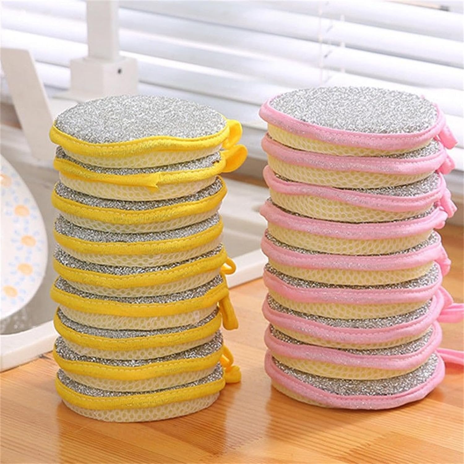 2-IN-1 DISHWASHING SCRUB & SPONGE