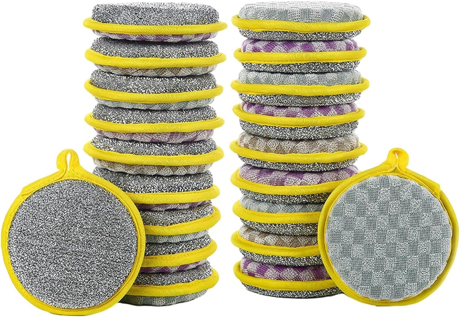 2-IN-1 DISHWASHING SCRUB & SPONGE