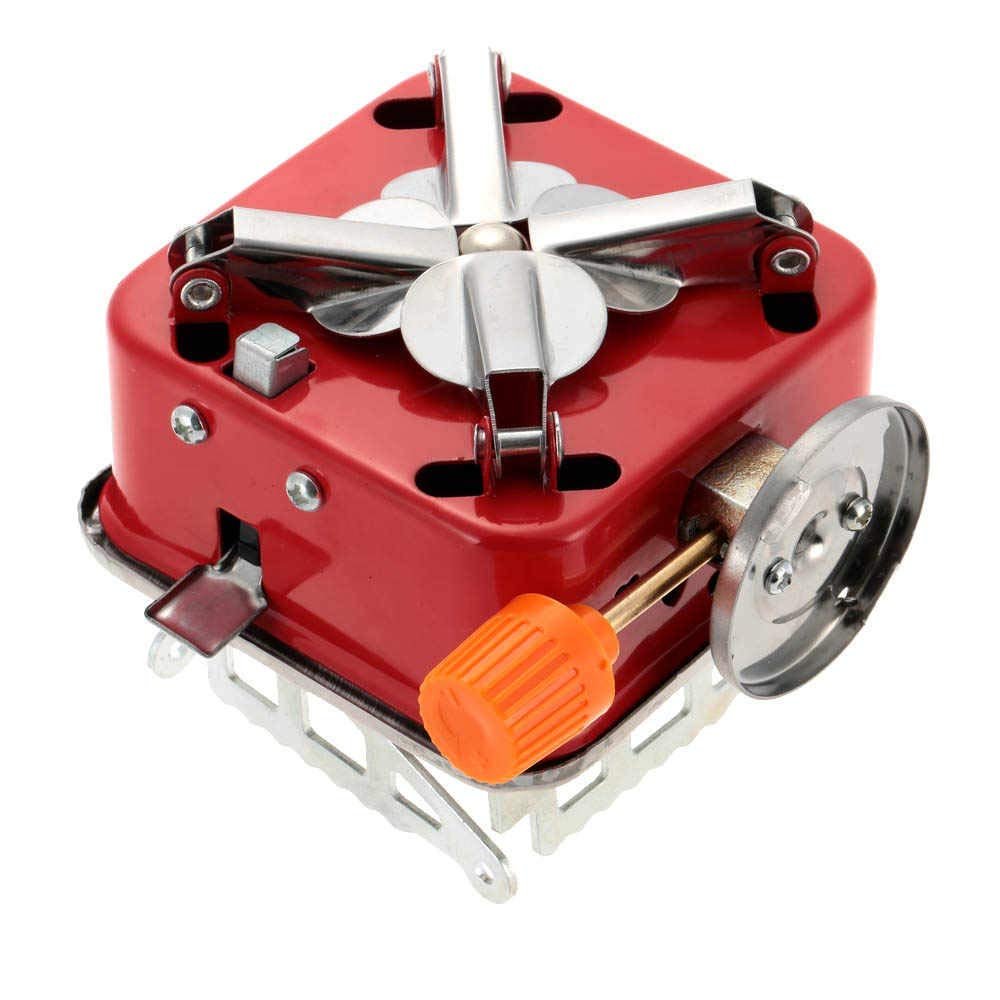 Portable Card Type Picnic Cooking Gas Stove – Compact, Lightweight, Windproof Burner for Outdoor Camping