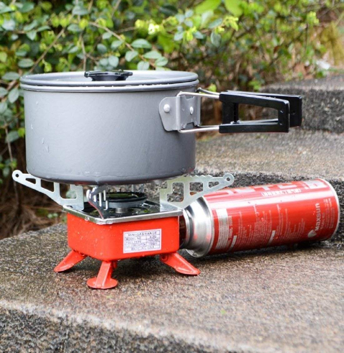 Portable Card Type Picnic Cooking Gas Stove – Compact, Lightweight, Windproof Burner for Outdoor Camping