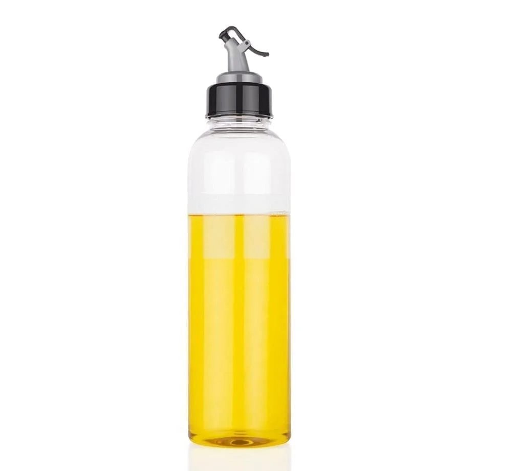 1000ML Plastic Oil Dispenser – Leakproof Cooking Oil Bottle with Easy Pour Nozzle