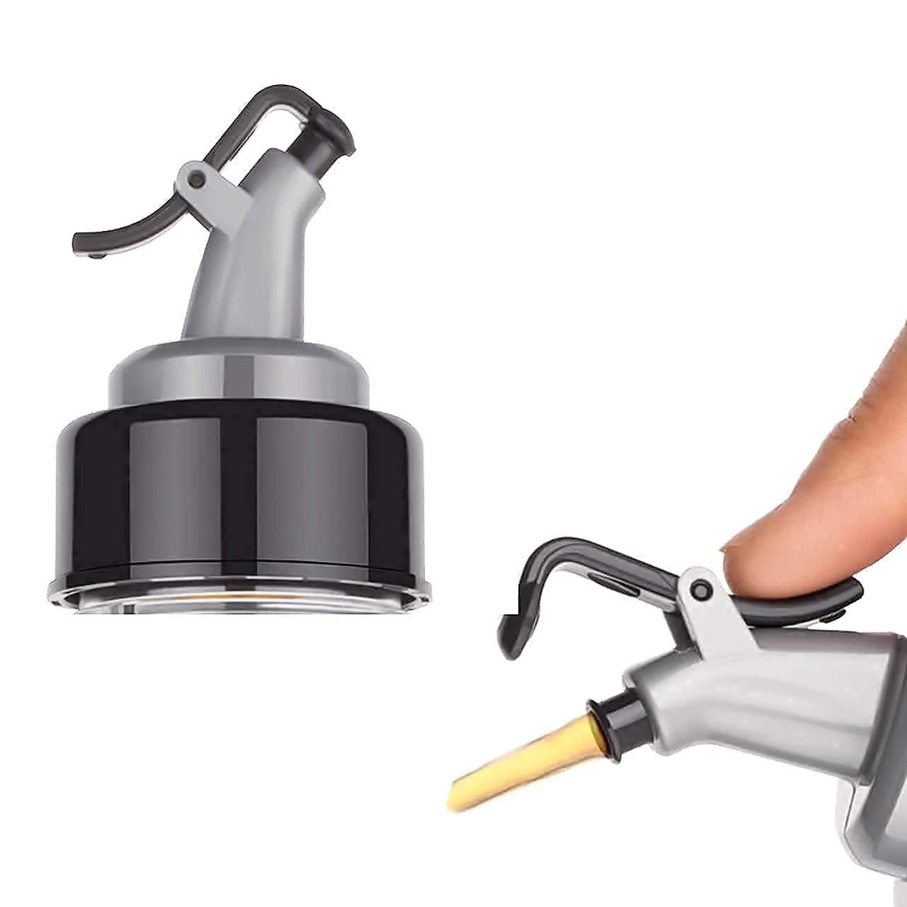 1000ML Plastic Oil Dispenser – Leakproof Cooking Oil Bottle with Easy Pour Nozzle