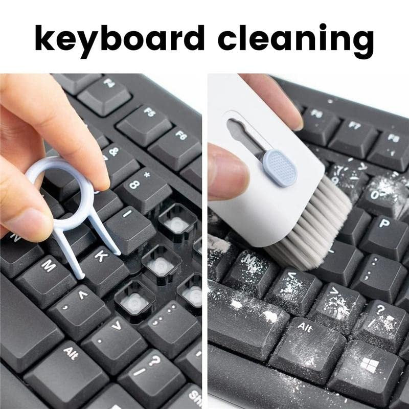 7 in 1 Electronic Keyboard Cleaner Kit – Complete Cleaning Solution for Your Keyboard & Gadgets``