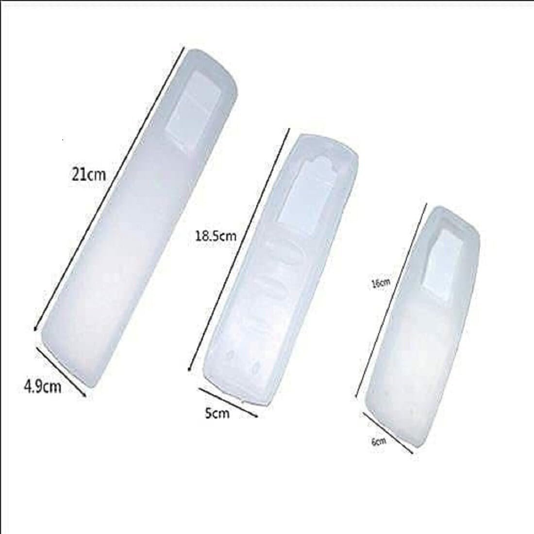 Silicone Remote Cover (Set of 3) – Protective Case for Remote Controls, TV & Electronics