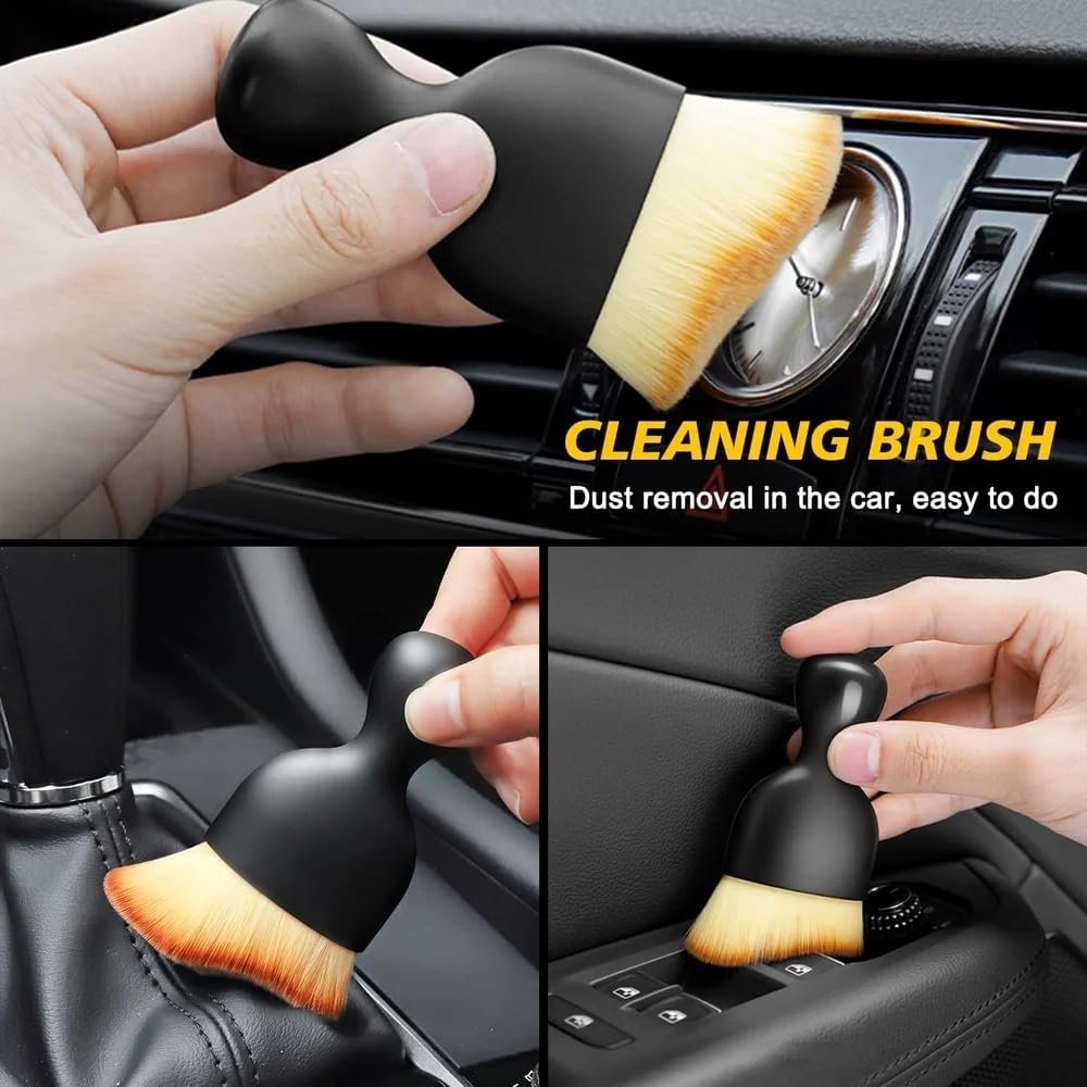 Dust Removal and Cleaning Artifact Brush – Multi-Purpose Cleaning Brush for Car & Home