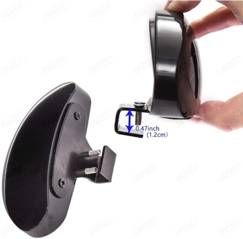 Blind Spot Wide Angle Mirror for Car – Clear View Side Mirrors for Safety