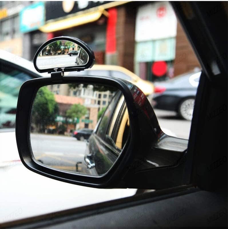 Blind Spot Wide Angle Mirror for Car – Clear View Side Mirrors for Safety
