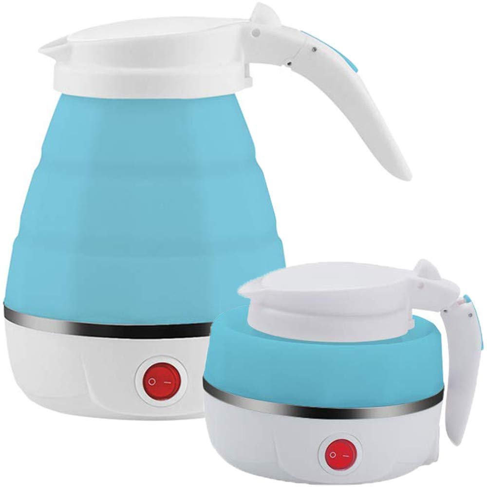 Silicon Foldable Travel Kettle – Compact, Space-Saving Electric Kettle for Travel and Home Use