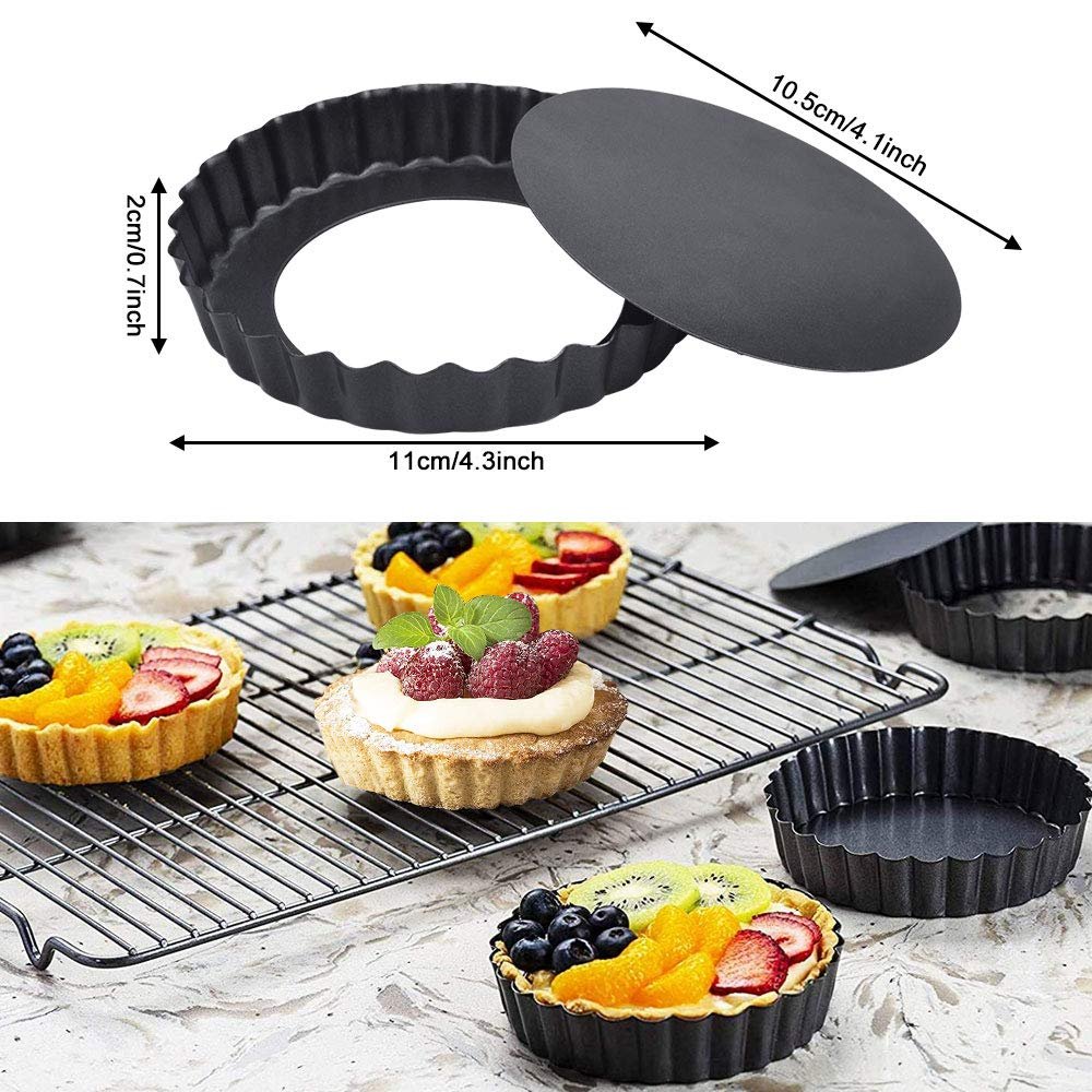 Pizza Pie Pans – Set of 2 Non-Stick Pizza Baking Pans for Perfect Pizza Every Time