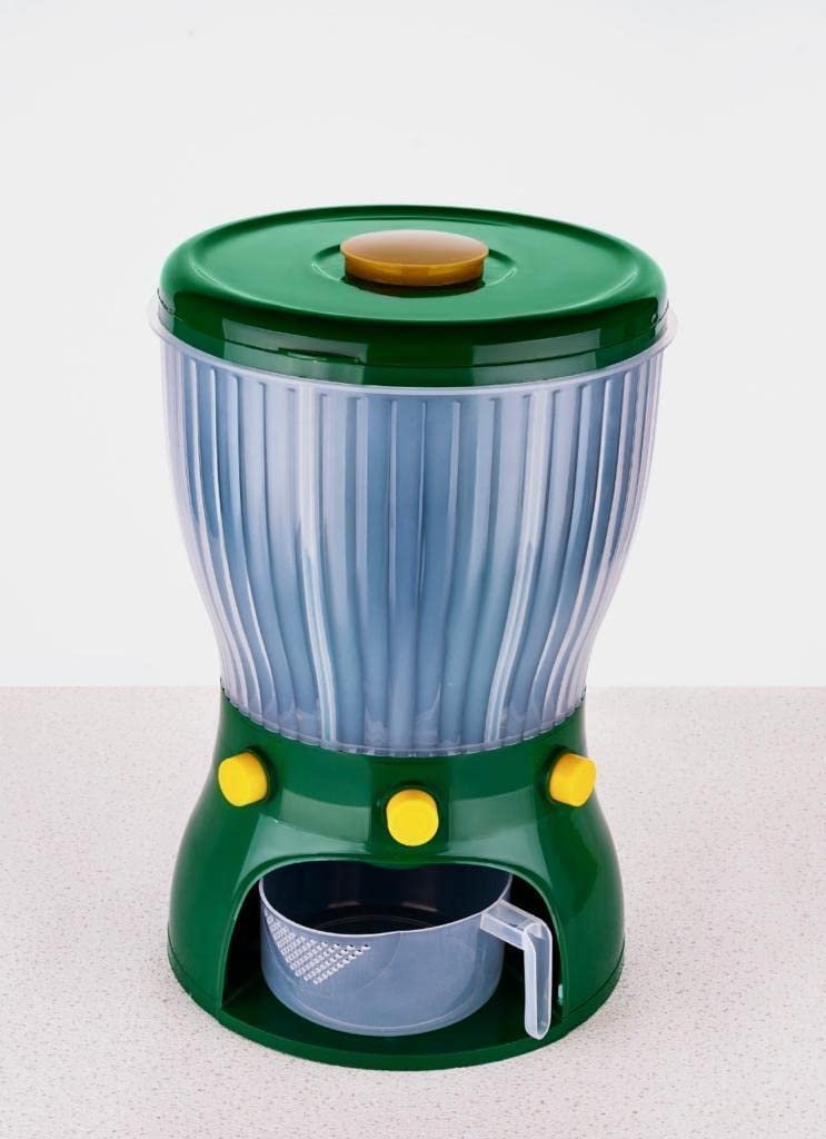 4 in 1 Airtight Cereal Rice Dispensers – Convenient and Durable Food Storage Containers for Kitchen