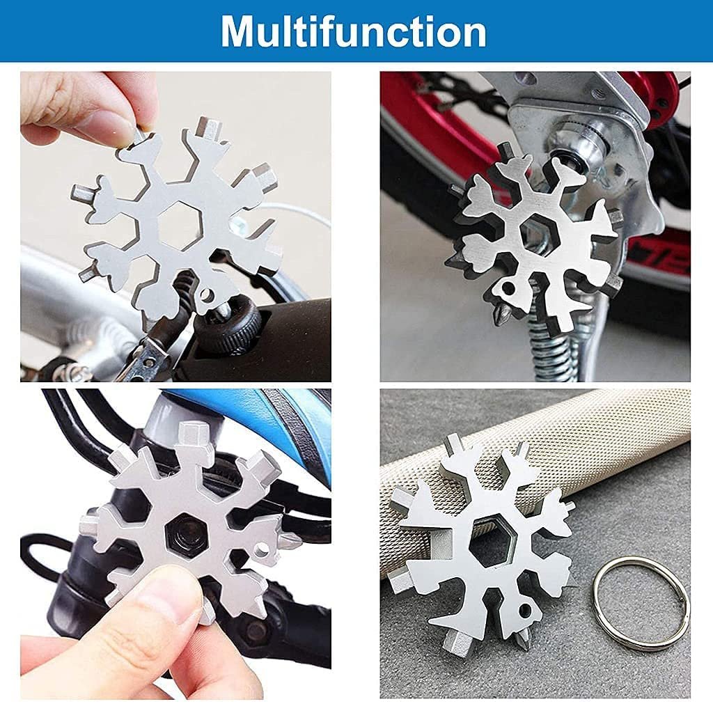 18 In 1 Snowflake Screwdriver Multi Tool – Compact and Versatile Tool for All DIY Projects