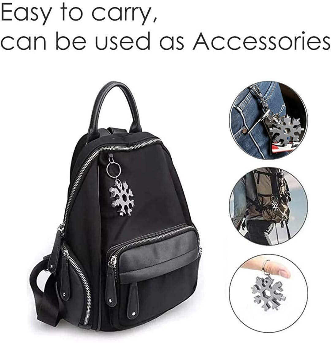 18 In 1 Snowflake Screwdriver Multi Tool – Compact and Versatile Tool for All DIY Projects