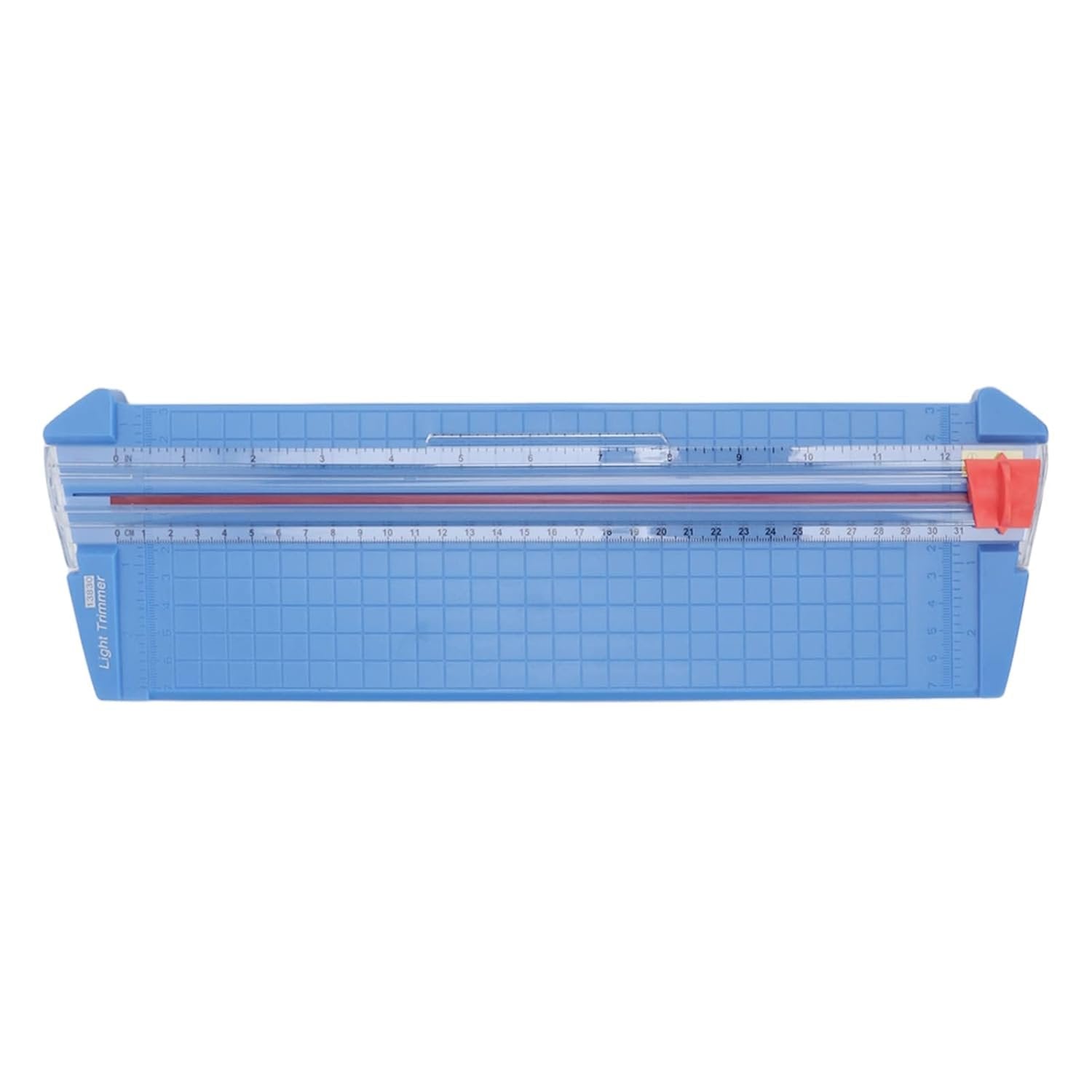 Manual Paper Cutter with Ruler ? Precision Guillotine Trimmer for A4/A5 ? Sharp Blade, Adjustable Guide, Non-Slip Base ? Ideal for Office, School, Craft, and Home Use
