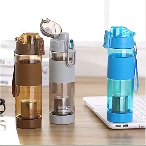 Alkaline Water Bottle | Mineral Cartridge for pH Balance | Stainless Steel | Health-Boosting Portable Bottle for Home, Gym & Travel

