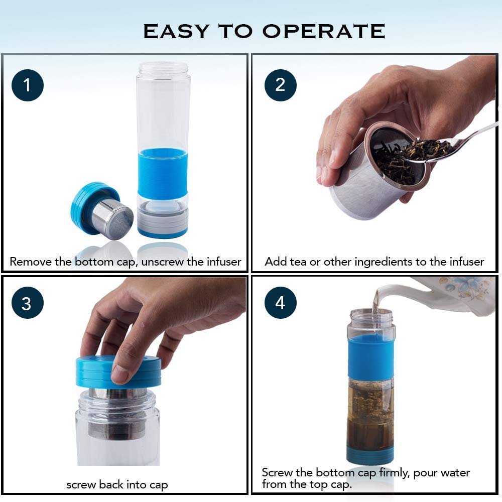 Alkaline Water Bottle | Mineral Cartridge for pH Balance | Stainless Steel | Health-Boosting Portable Bottle for Home, Gym & Travel

