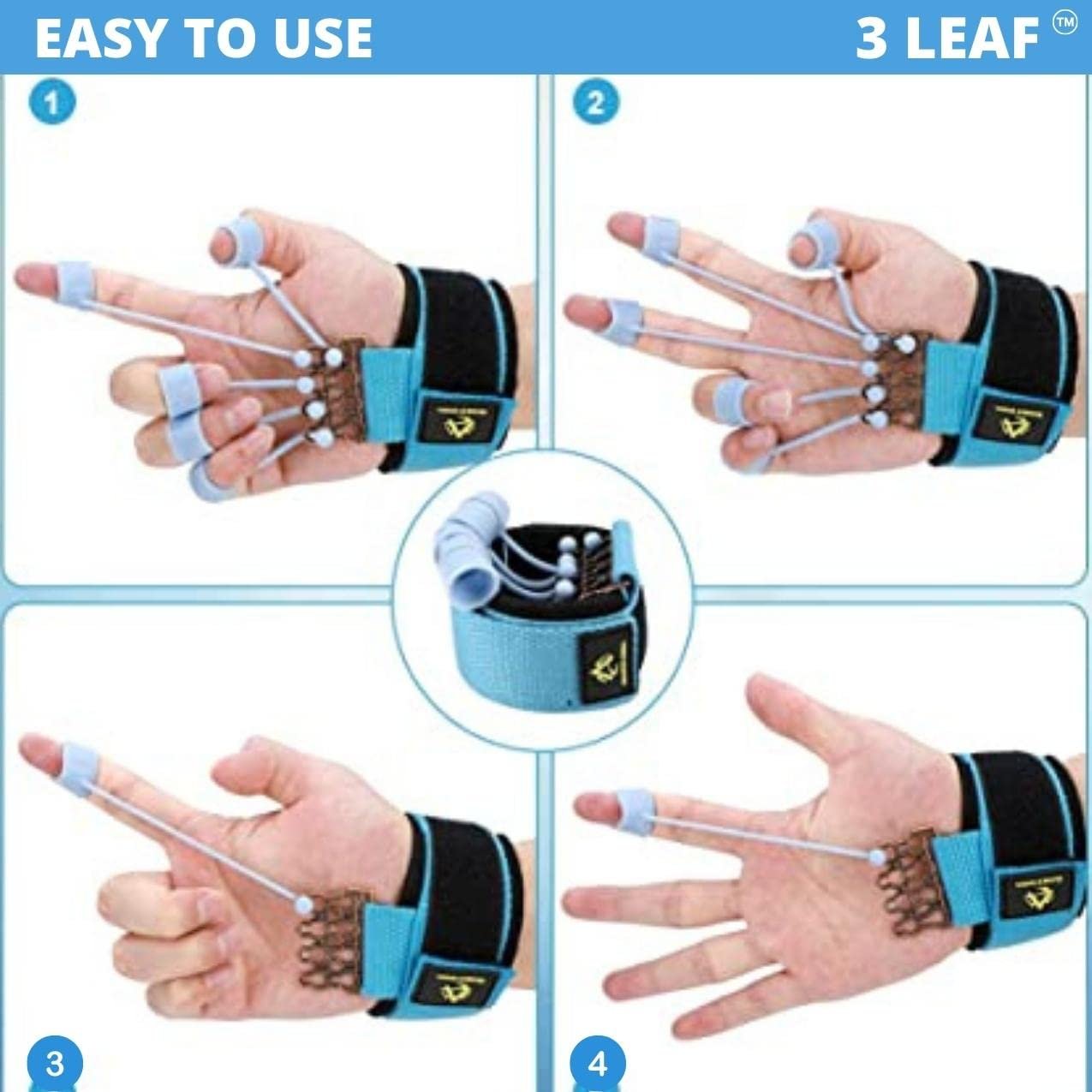 Forearm Exerciser Finger Grip Strengthener | Portable Hand Strengthener | Ideal for Improving Grip, Wrist, and Forearm Muscle Health

