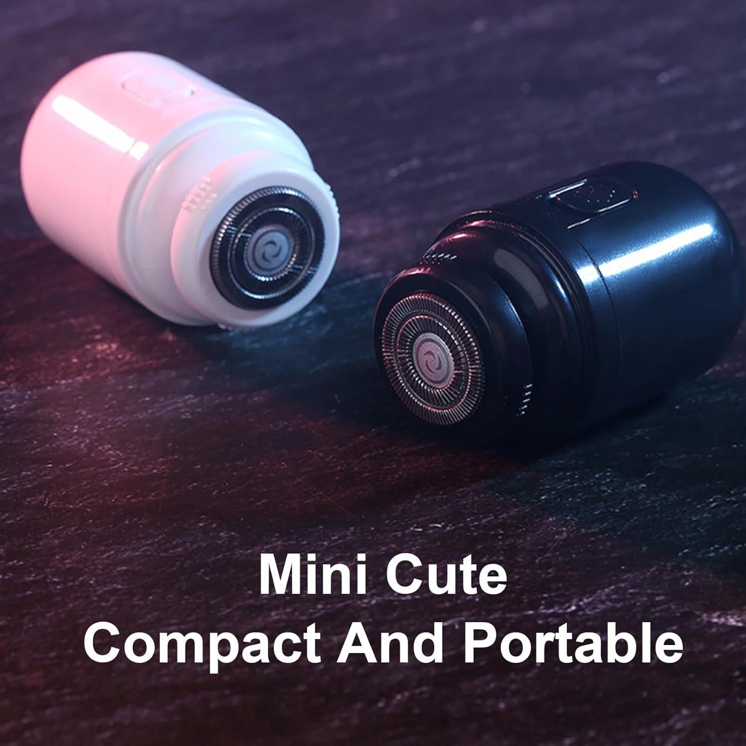 2 in 1 Mini Electric Rechargeable Shaving & Nose Trimmer | Portable & Compact Grooming Kit | Rechargeable & Efficient

