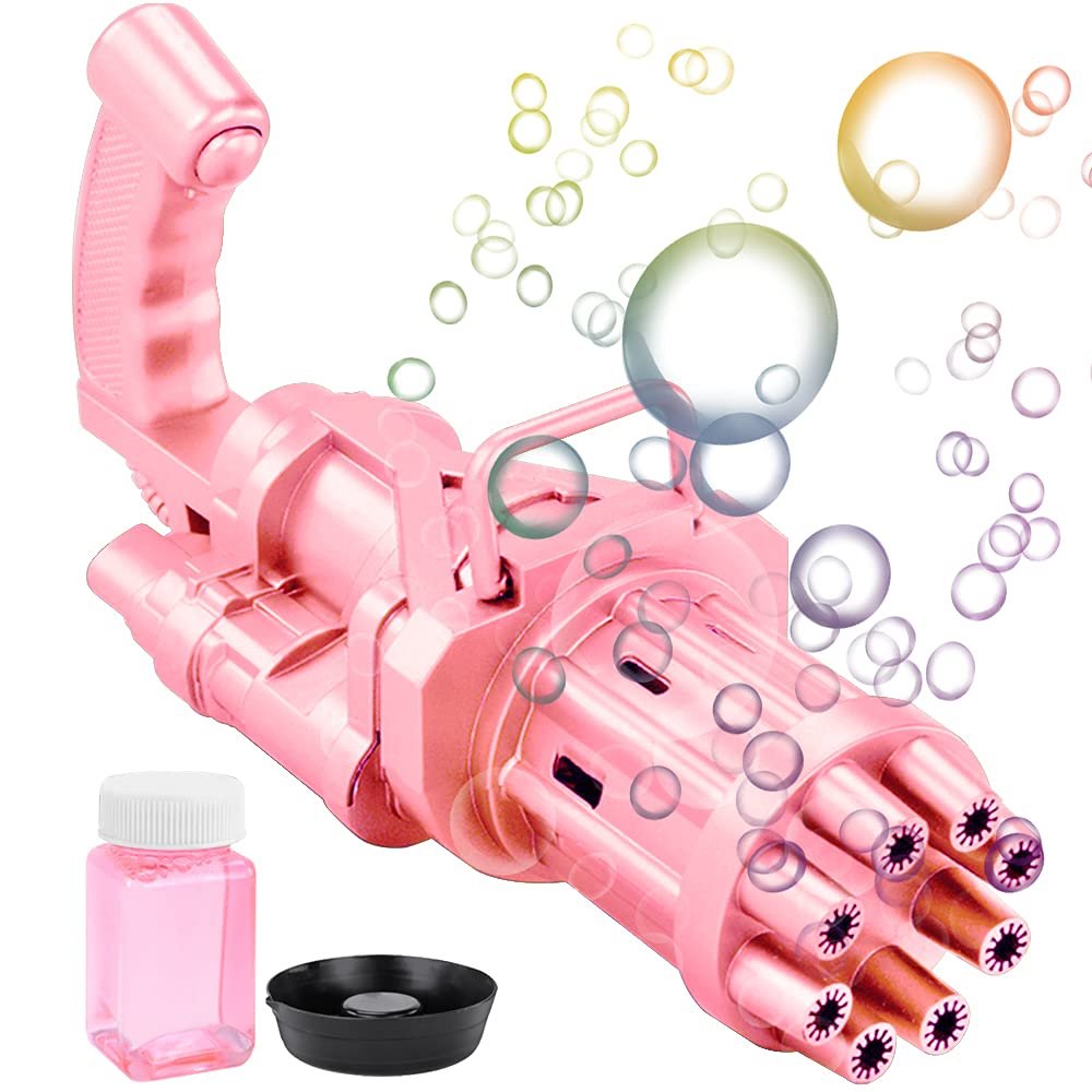 Electric Bubble Gun | Fun & Interactive Bubble Maker | Kids-Friendly, Easy to Use | Perfect for Outdoor & Indoor Fun

