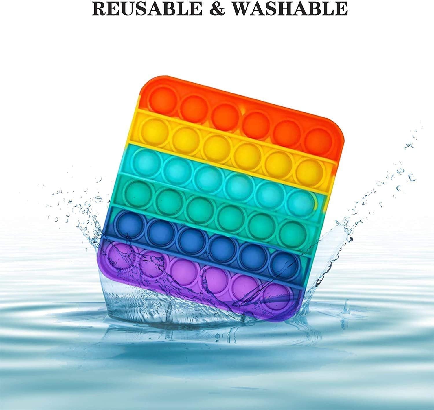 Pop It Toys (Random Design) | Stress Relief Fidget Toy | Fun & Interactive for Kids & Adults | Sensory Play

