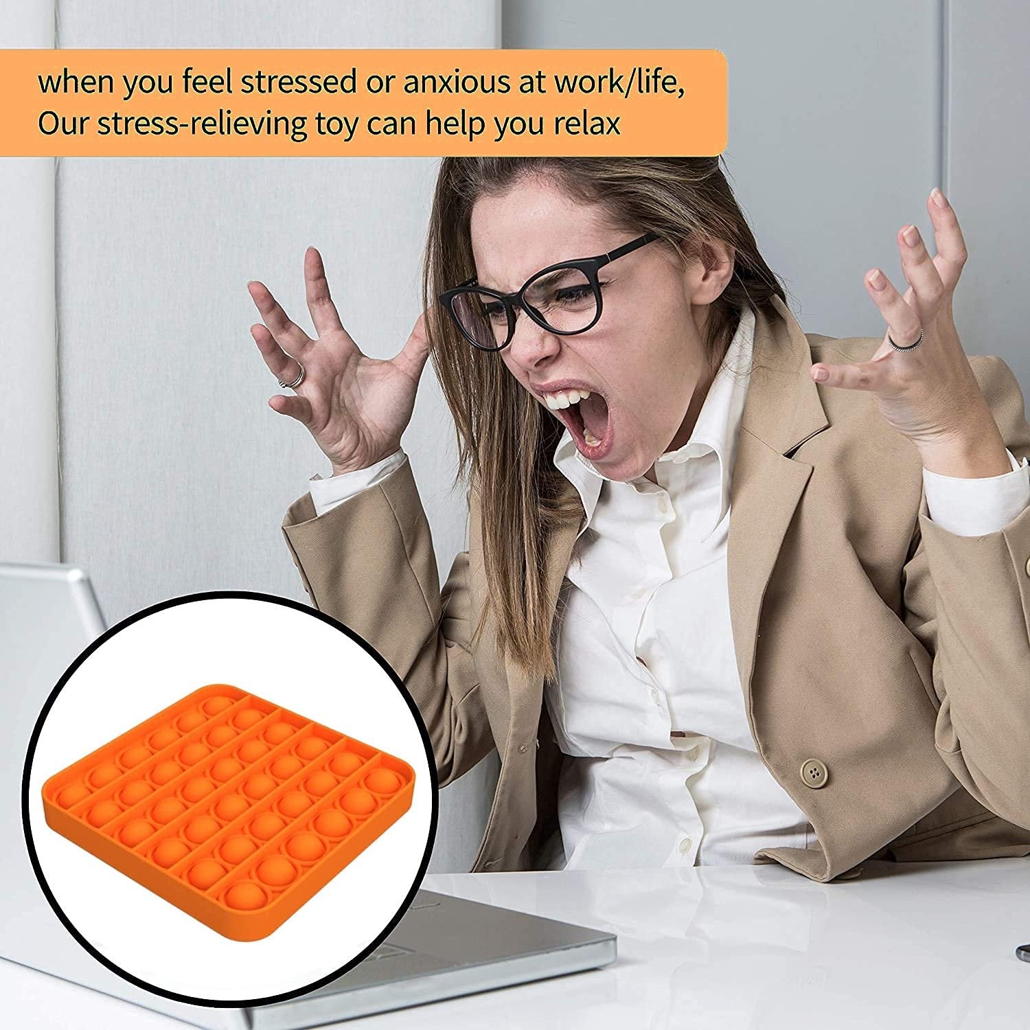 Pop It Toys (Random Design) | Stress Relief Fidget Toy | Fun & Interactive for Kids & Adults | Sensory Play

