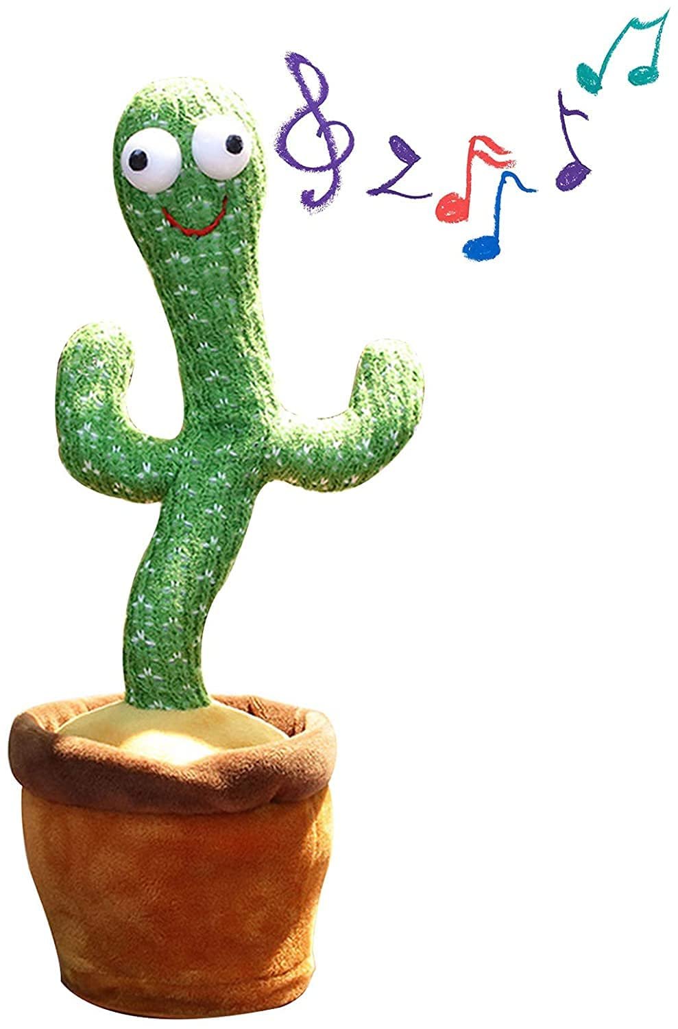 Dancing Cactus Toy | Fun & Interactive Musical Toy | Moves, Sings & Shakes | Perfect for Kids & Decoration

