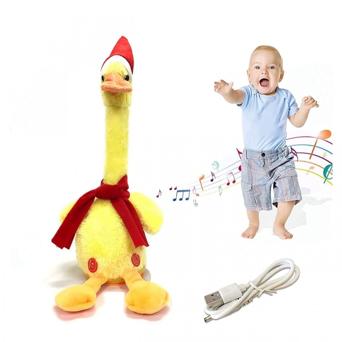 Dancing Duck Toy | Musical & Interactive Toy | Shakes, Dances & Sings | Fun Gift for Kids

