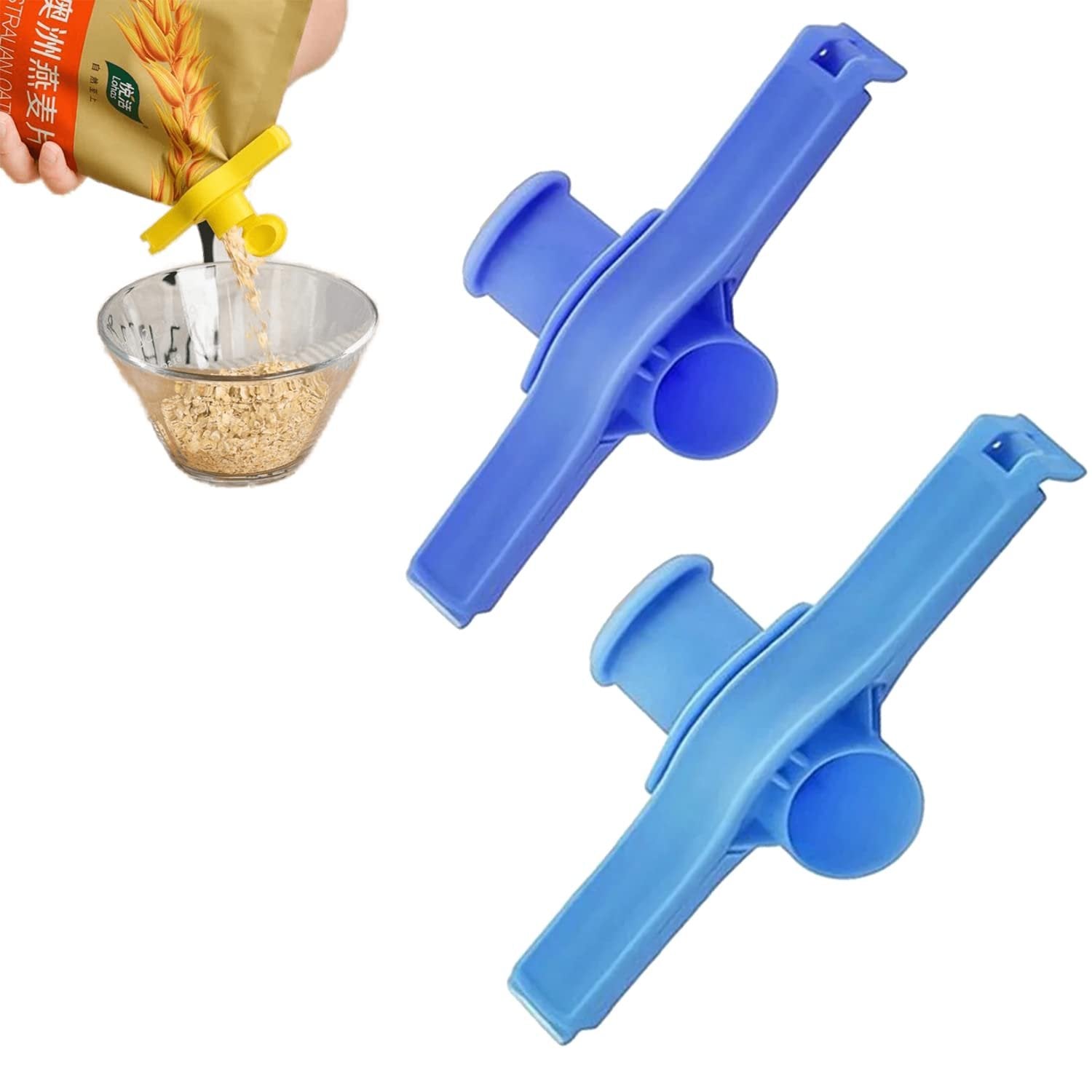 2 Pcs Seal Clip | Food Storage Sealing Clips | Durable & Reusable | Keep Your Food Fresh Longer


