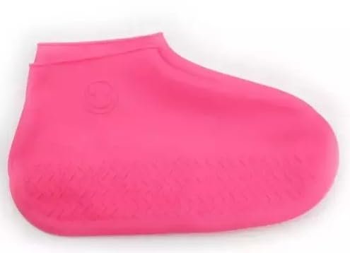 Silicone Shoe Cover (M Size) ? Waterproof, Reusable, Non-Slip Shoe Protector for Rain, Snow, Dust & Mud ? Durable and Stretchable for Men & Women

